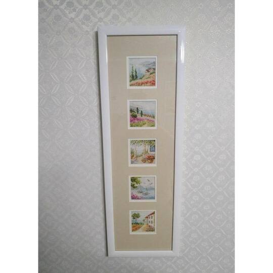 Alisa Poppies At The Sea Cross Stitch Kit
